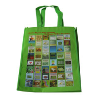 西藏LB11覆膜无纺布广告袋